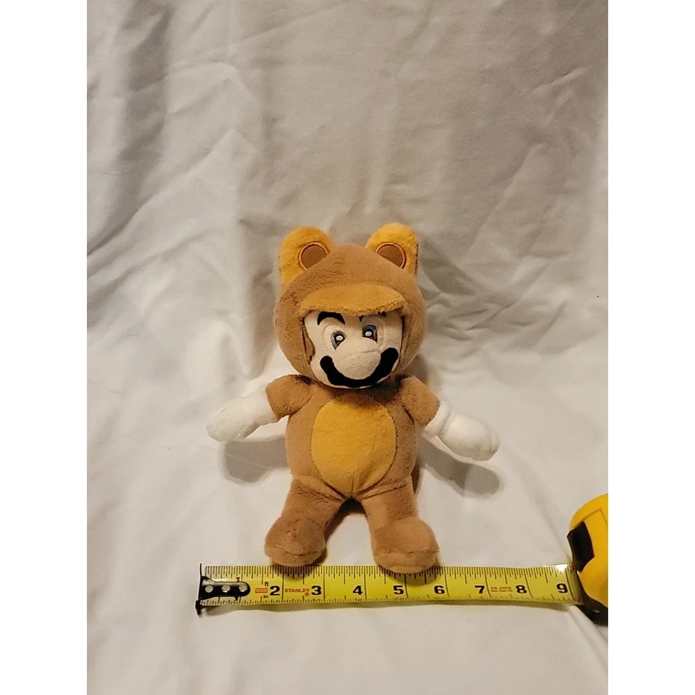 Super Mario Bros. Mario Plush Tanooki Suit 9
